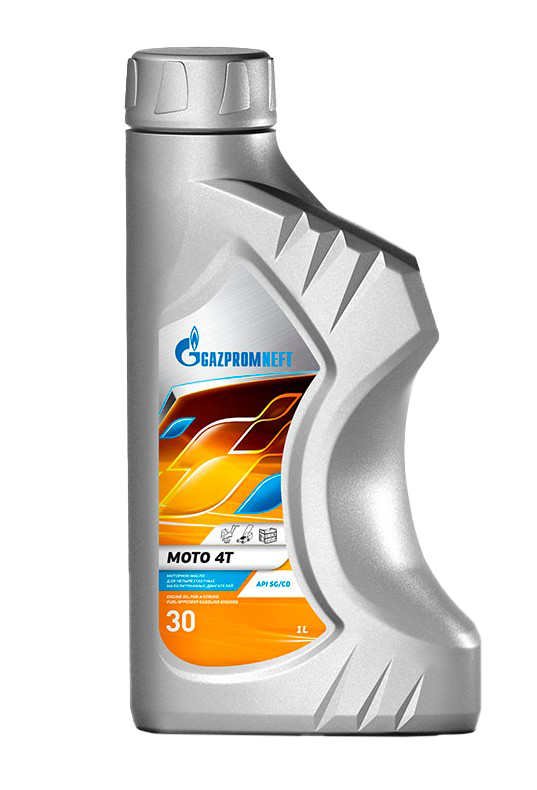 Моторное масло Gazpromneft Moto 4T 30, 1л